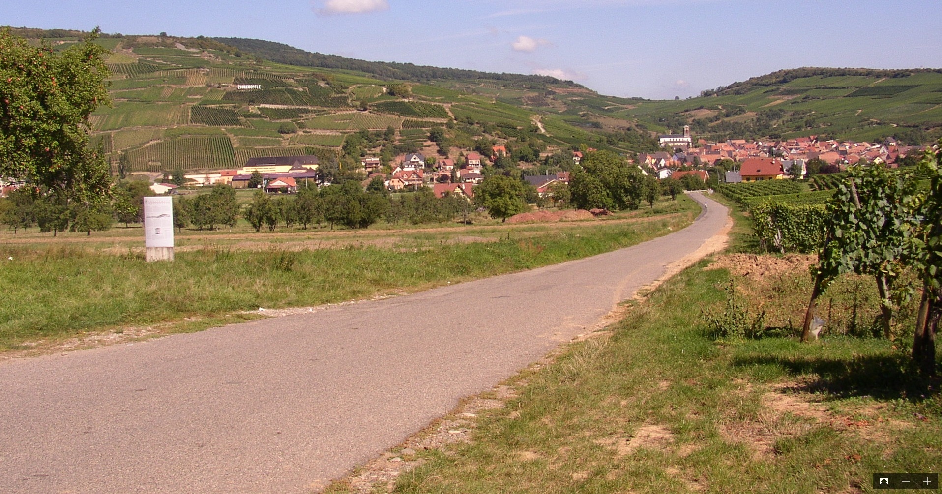 Alsace route des vins