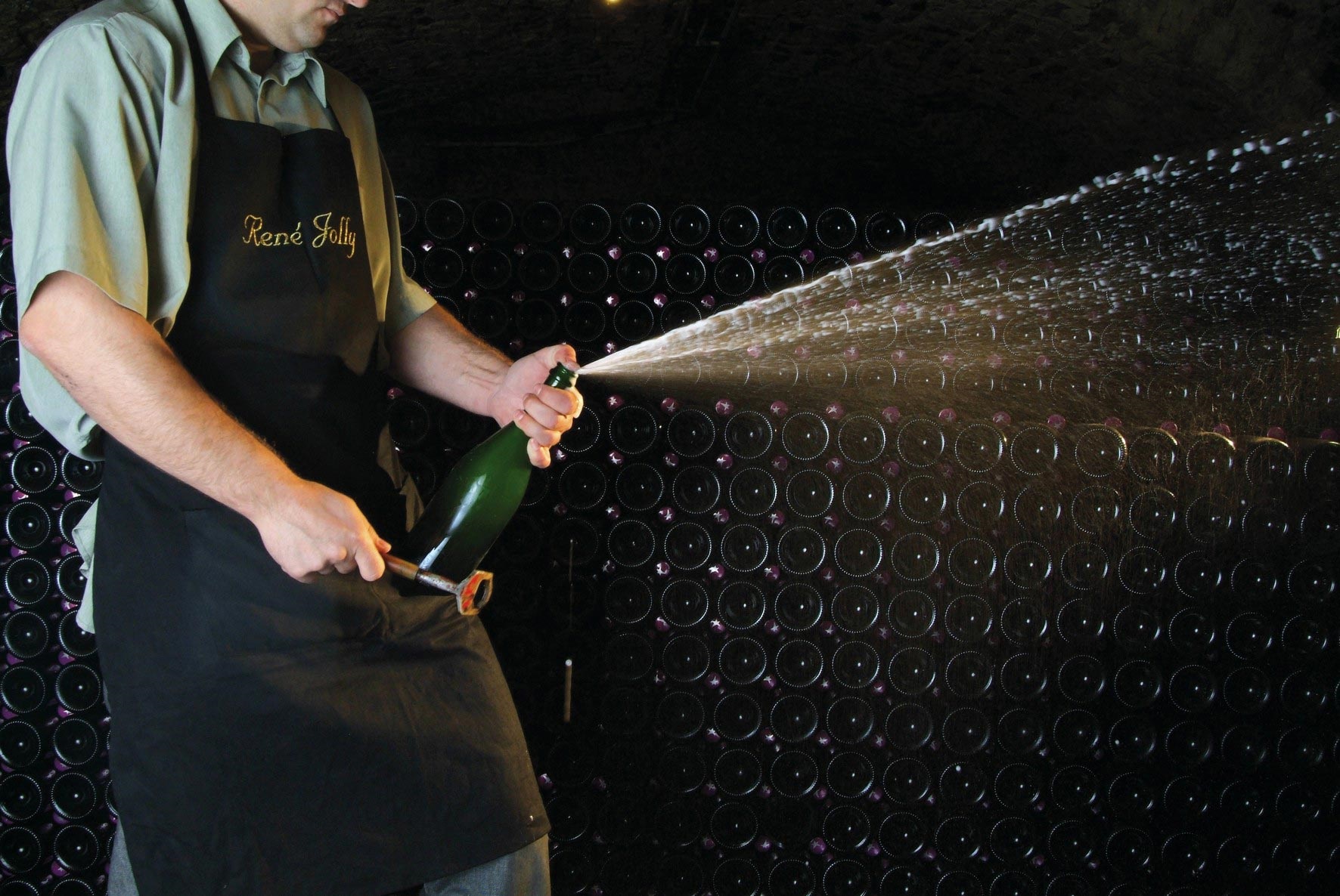 Champagne René Jolly à Landreville Caves voûtées XVIIIème siècle