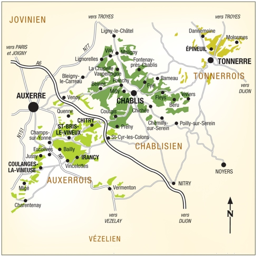 Bourgogne vins blancs: Chablis Bourgogne vins blancs: Chablis