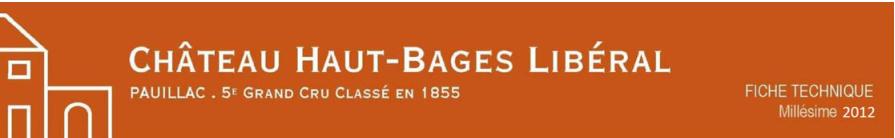 Château Haut-Bages Libéral Château Haut-Bages Libéral