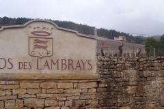 Clos des Lambrays mur plaque G