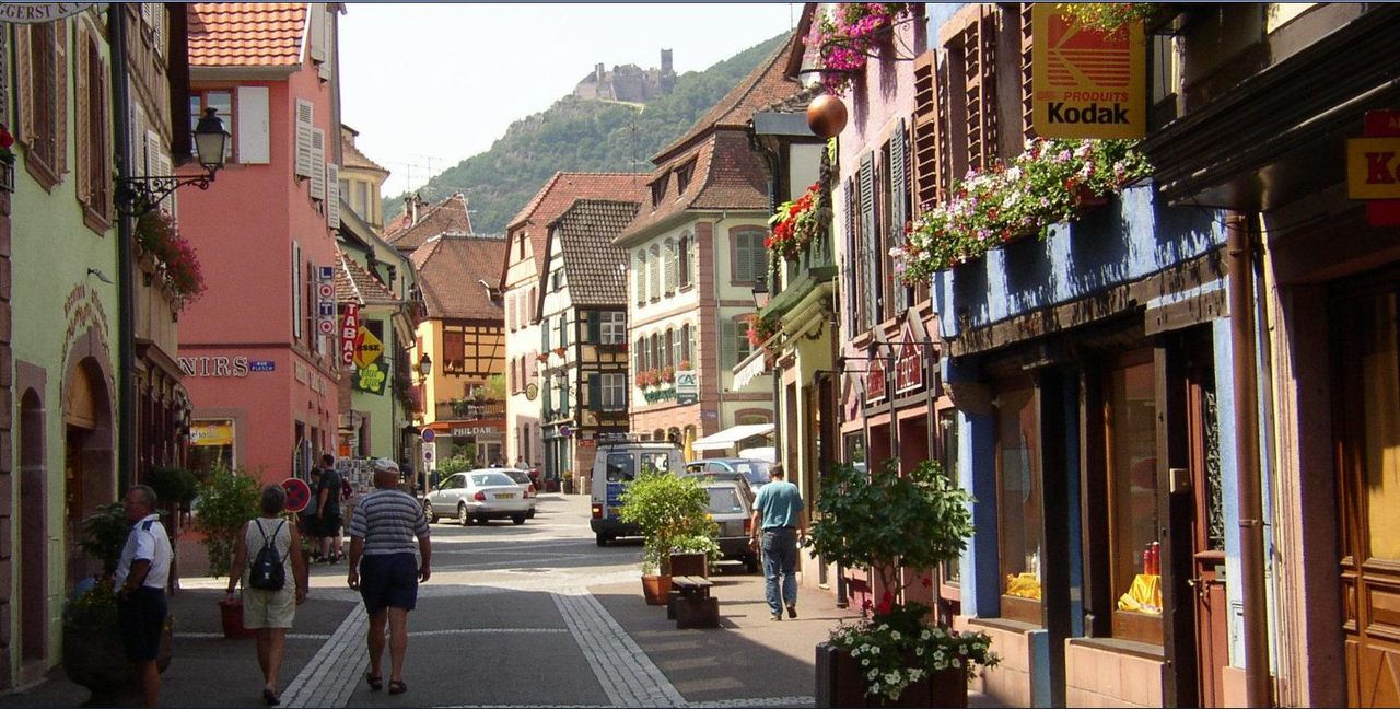 Alsace Ht-keoningsbourg depuis St-Hippolyte  APG