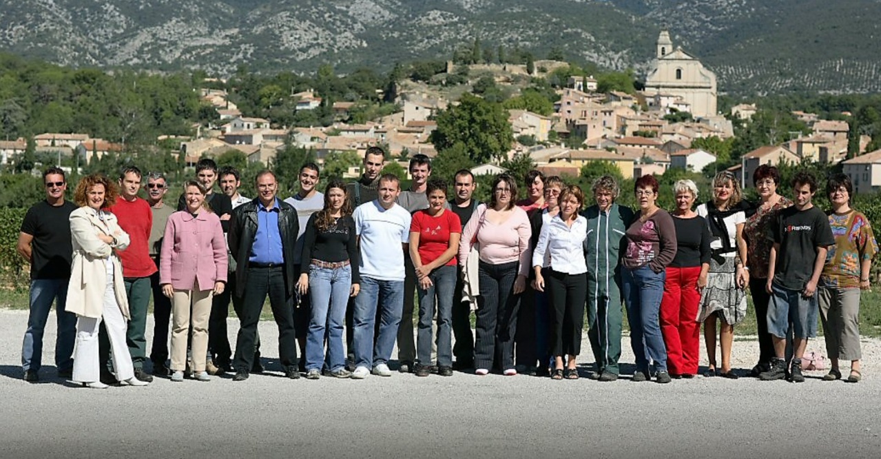 Equipe VMV Vignerons du mont Ventoux